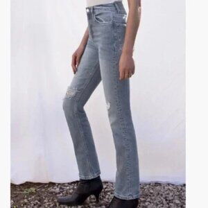 Reformation Liza High Waist Palermo Straight Jeans